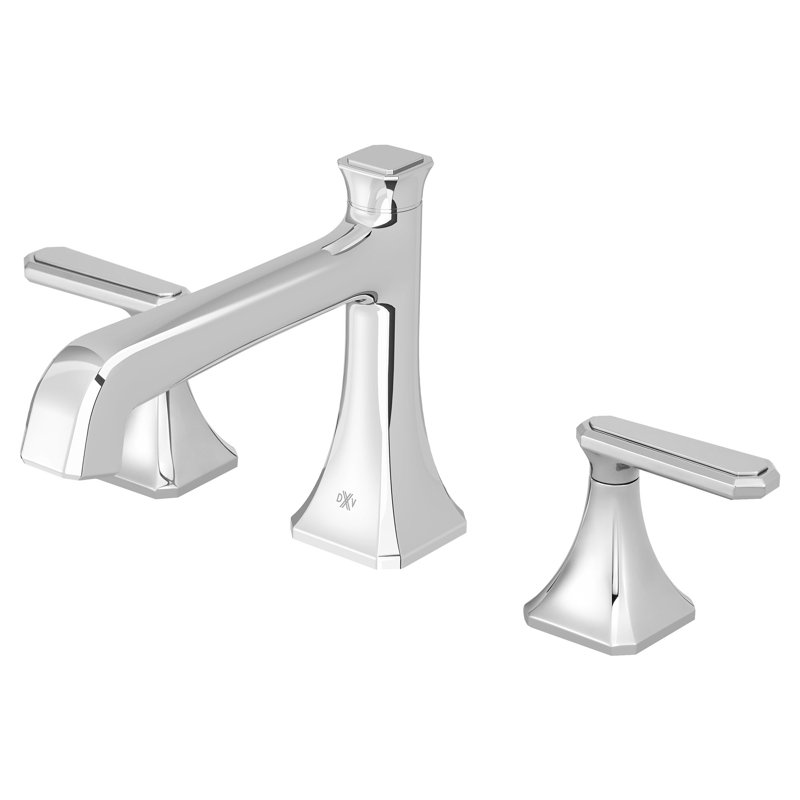 Belshire Widespread Lever Handles, Polished Chrome