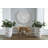 Drape Planter White Stone
