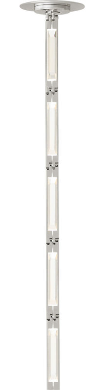 Catena 26 Pendant, Polished Nickel, 3000 Kelvins, Surface