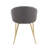 Josie 19.25'' H Faux Leather Upholstered Armchair-287528672-358184672