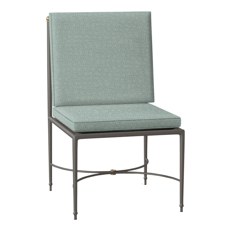 Chaise d'appoint en aluminium Roma, Welt, Perigold Arigato Patina