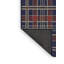 Tapis décoratif à carreaux bleu/orange Ritchey-38859066