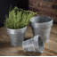 Pot de fleurs en zinc Sanjuana-685794054