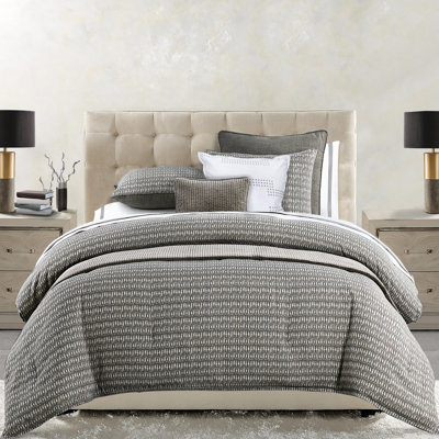 Fenton Cotton Blend Standard Geometric Duvet Cover