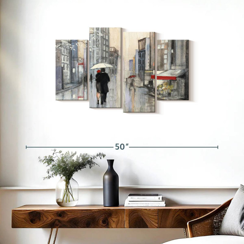 Sireci Spring Rain New York Crop, 22" H x 36" W