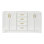 66'' Double Bathroom Vanity Base Only