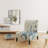 Explosion Blocks - Modern Upholstered Slipper Chair-46365133