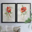 Lin pivoine - ensemble de 2 peintures sur toile-1163661594-1163661598