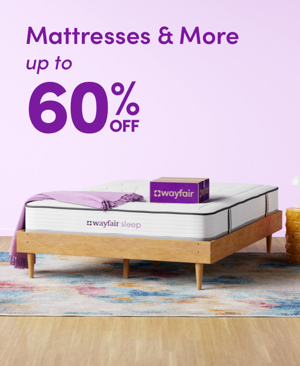 Mattresses & More up to 60% off. 