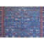 Hand Knotted Wool Oriental Area Rug in Navy/Red/Beige/Ivory