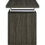 Bureau 3 pièces gris vieilli - Grande surface de travail moderne avec 3 tiroirs spacieux et un grand espace de rangement pour une efficacité optimale