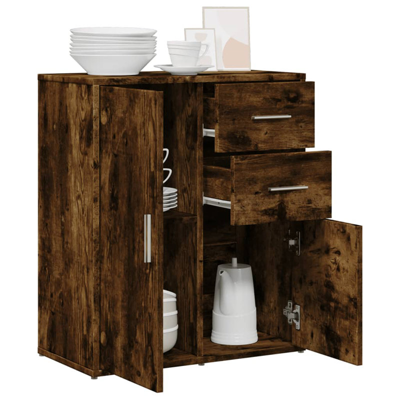 Ollye 60cm Sideboard, Smoked Oak