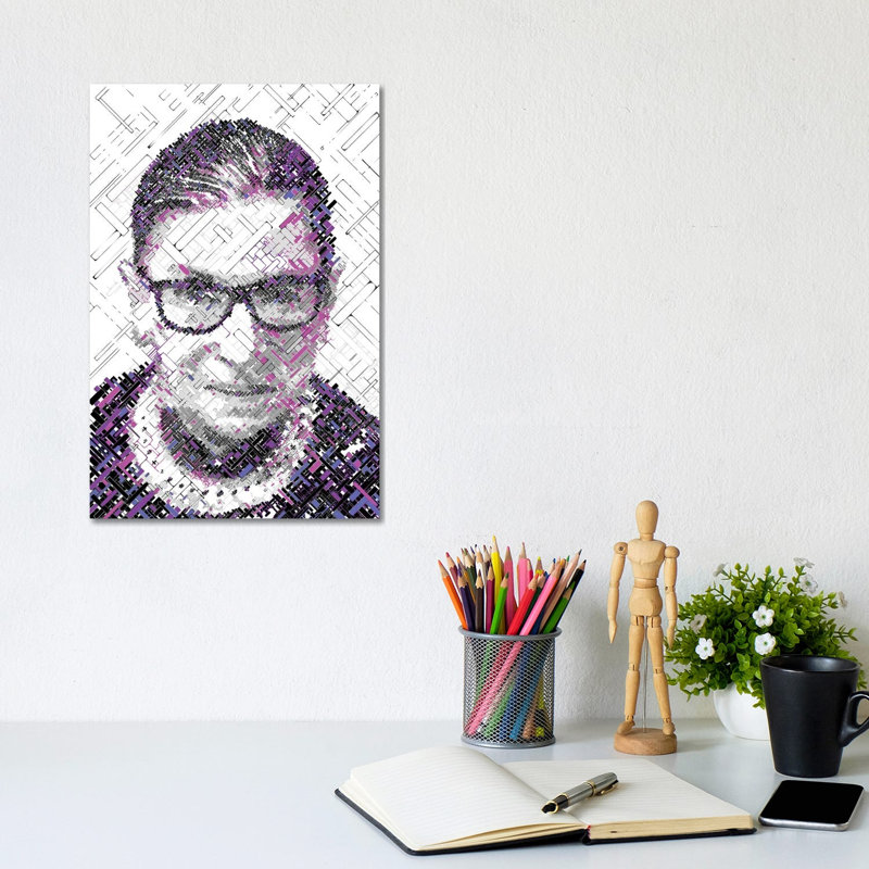 RBG by Cristian Mielu - Wrapped Canvas Print, 20.32 cm H x 30.48 cm W