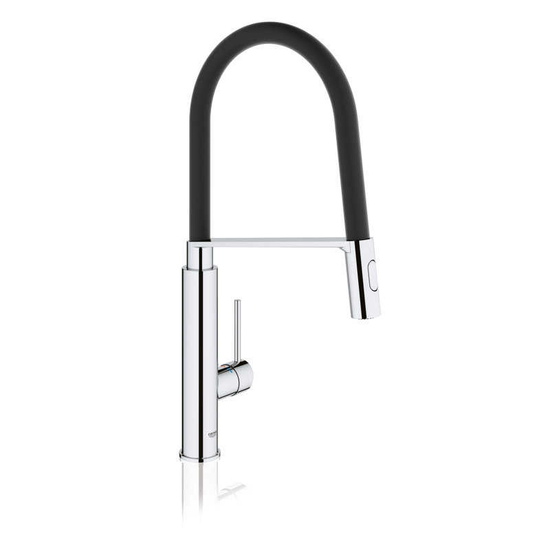 Concetto™ Pull Down Touch Single Handle Kitchen Faucet With Accessories, StarLight Chrome