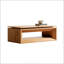 Table basse à plateau relevable avec rangement et hauteur réglable, placage en bois massif, parfaite pour les espaces de vie modernes-1377541024