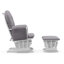 Fauteuil oscillant avec repose-pieds Hoop-1808402034-1808401992