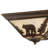Homar Burnished Bronze 3 - Bulb Outdoor Flush Mount-38711942