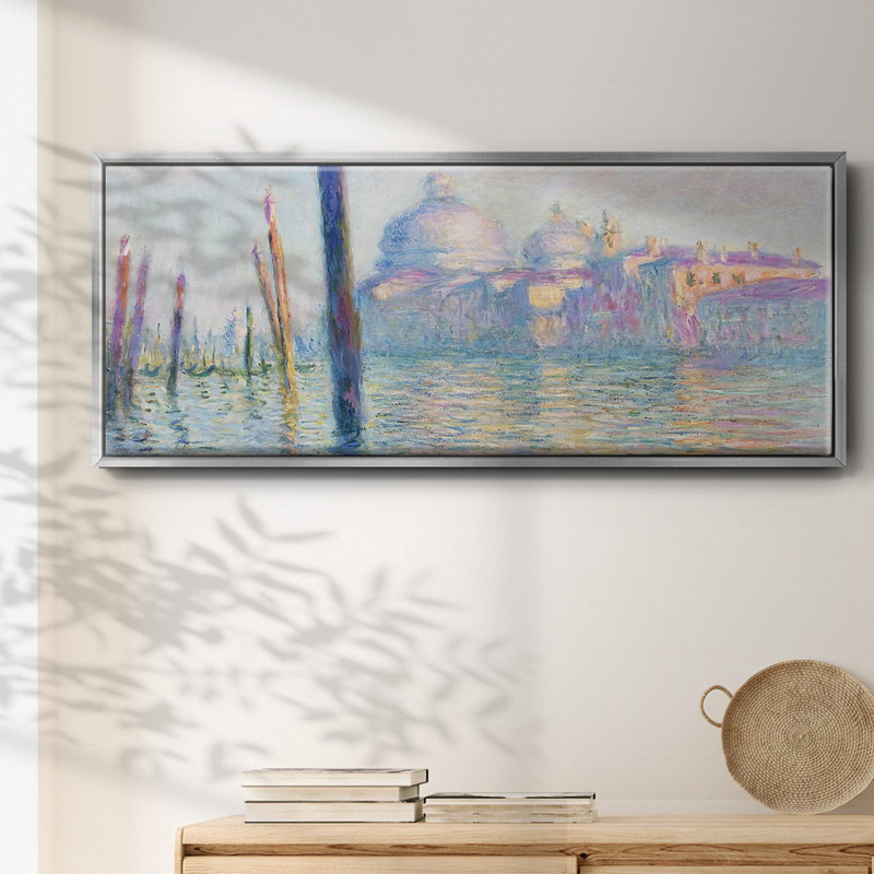 Le Grand Canal à Venise, 1908 01 - Toile encadrée, H 12 po x l 30 po