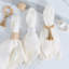 Ensemble de 4 serviettes en rotin 