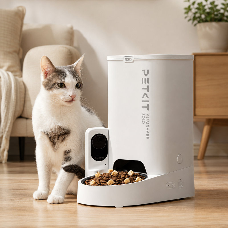 YUMSHARE SOLO WITH CAMERA SMART PET FEEDER