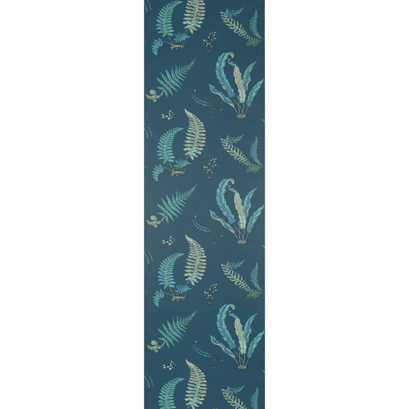 Wallpaper Roll, Blue/Teal