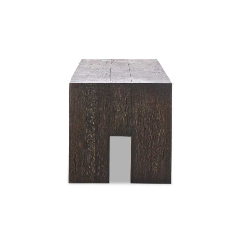 Abaso Dining Bench, Dark Walnut