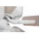 Pro Plus 101 Clear Bowl Light Kit 52'' Ceiling Fan with Light Kit