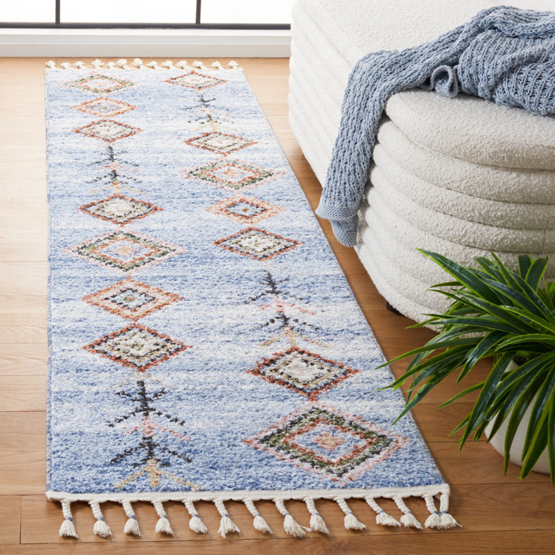 Kaysa Performance Geometric Rug, Runner 2'2" x 8'