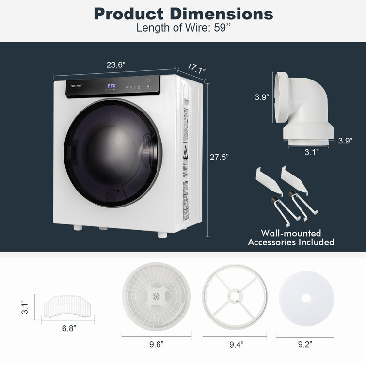 📌BLACK+DECKER Portable Dryer VS COSTWAY Portable Dryer -Which one is the  best?