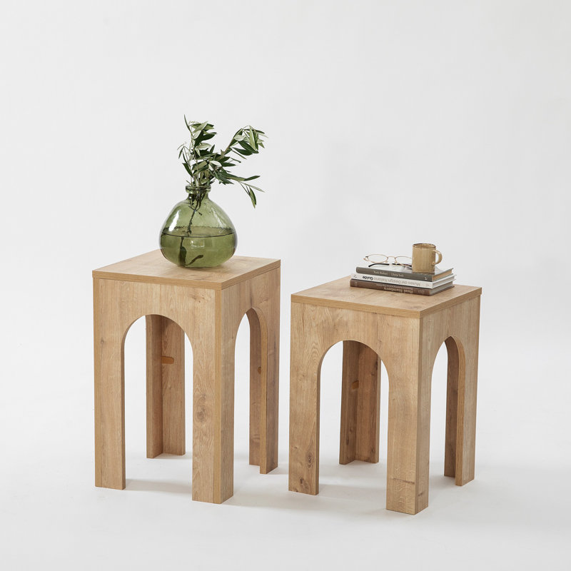 Coffee Table Set, Oak