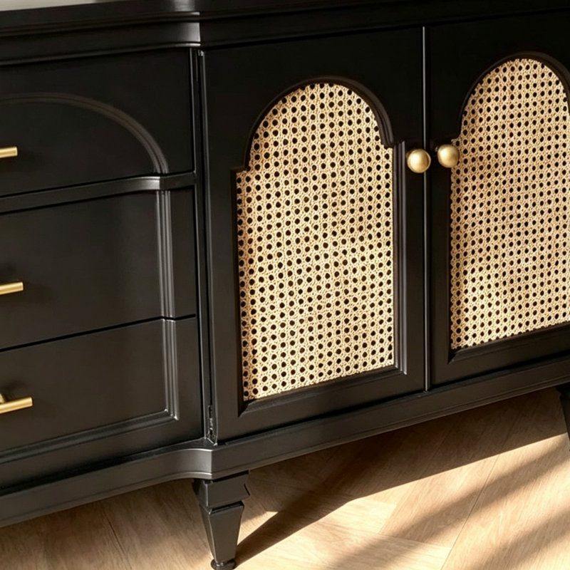 Buffet grande capacité multifonctionnel, H 27,56 po x l 78,74 po x P 17,72 po