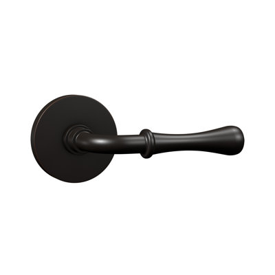 Bravura 931-6 Huntsville Dummy Lever on Round Contemporary Rose in Oil Rubbed Bronze