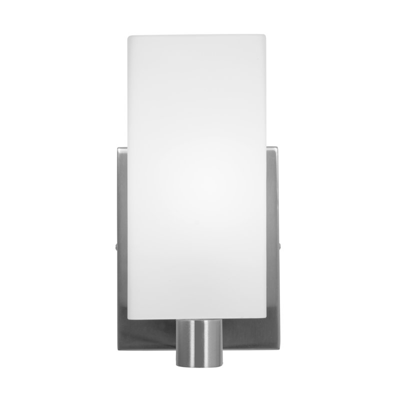 Applique pour salle de bain 1 lumières Roldan, Incandescent