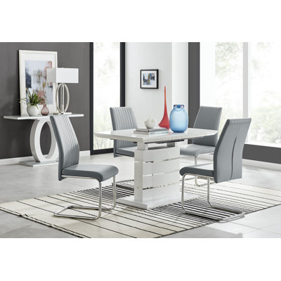 Eubanks 4 -Person Extendable Dining Set