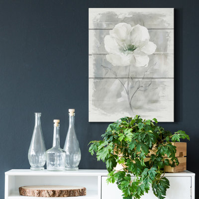 «Farmhouse Rose I», reproduction d'art sur toile tendue