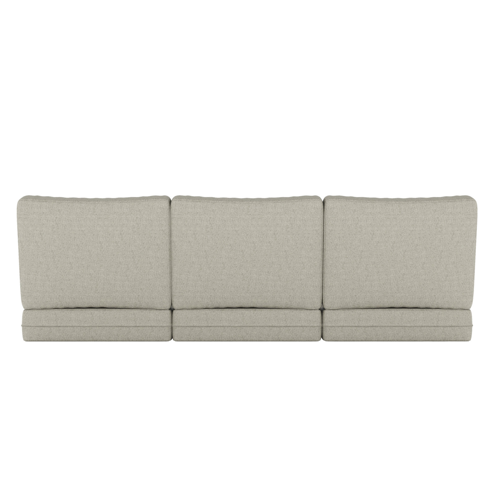24" Sunbrella® Sofa Seat and Back Cushion, Spectrum Dove Sunbrella® Plainweave