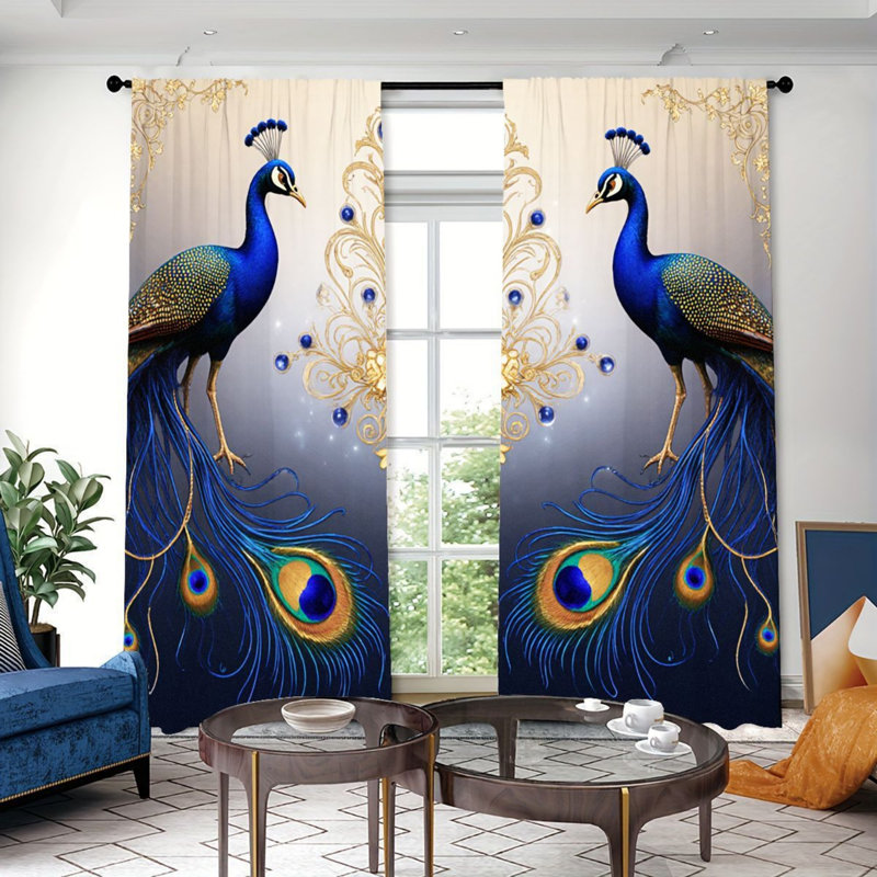 Rideau filtrant la lumière 2PCS, W52inch*H84inch×2PCS