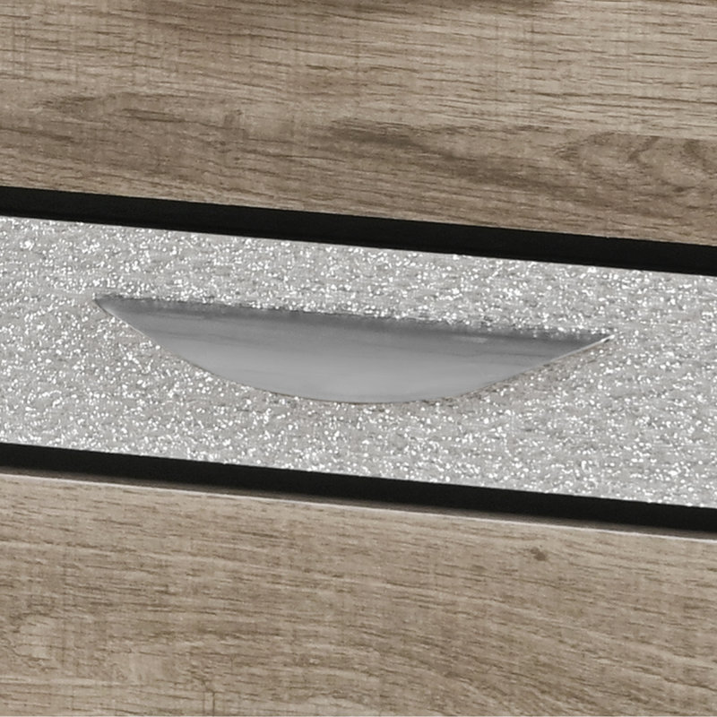 Table de chevet avec finition naturelle Ryder