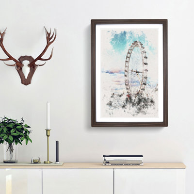 The London Eye - Framed Print