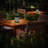 6.7'' Solar Powered Integrated LED Cylinder Lantern