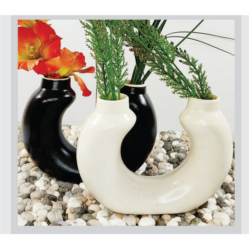 Ensemble de 2 vases simples