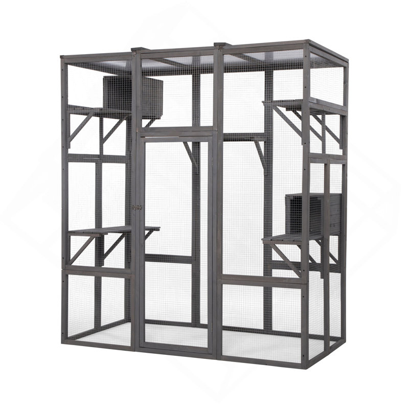 Très grande cage à chat