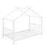 Lit plateforme simple en métal en forme de maison-114346458