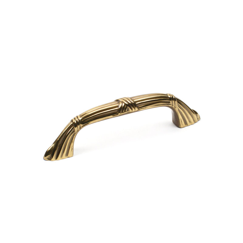 Poignée arche 3 1/2 po Georgian, Poli antique