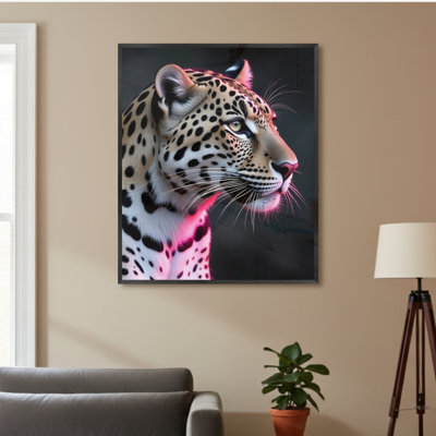 Single Picture Frame LED Illuminated Wall Art Wall Art on Glass / Aluminium