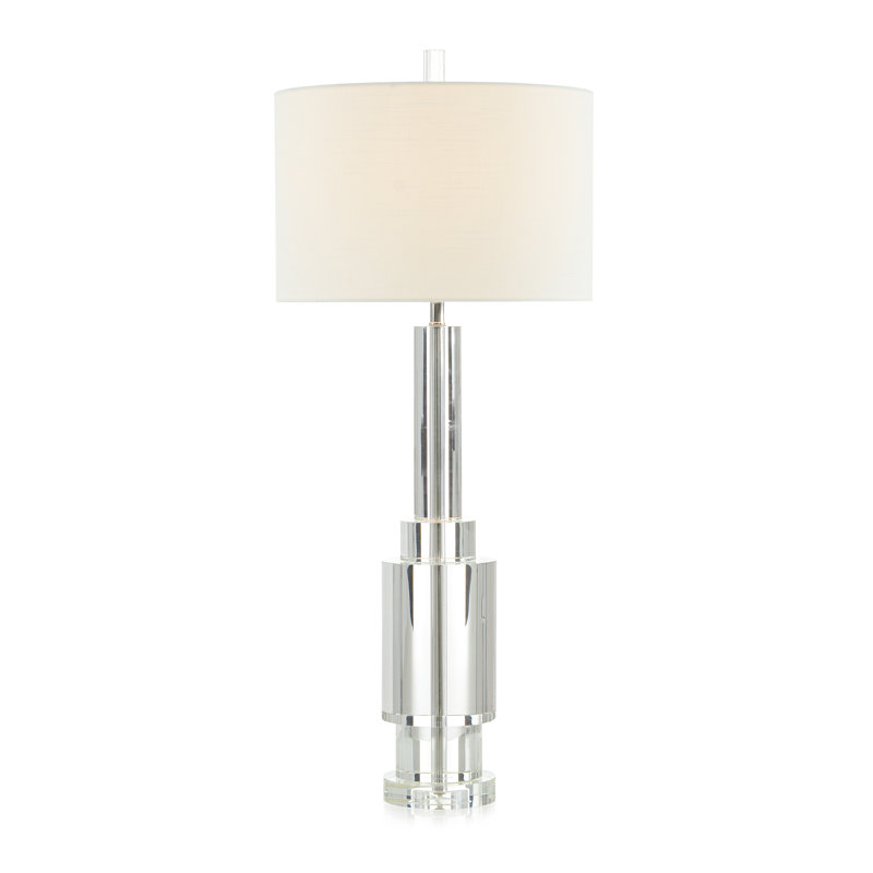 Stepped Deco Crystal Lamp