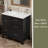 30 Inch Bathroom Vanity With Ceramic Sink-936285632