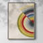 Rainbow Core Diptych I, reproduction encadrée - bois massif-6844860