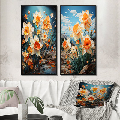 " Daffodils Field Dance IV " 2 - Pieces