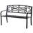 Barty Steel Outdoor Bench